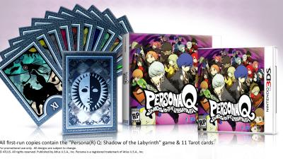 Every First-Run Copy Of Persona Q Comes With Half A Set Of Cards