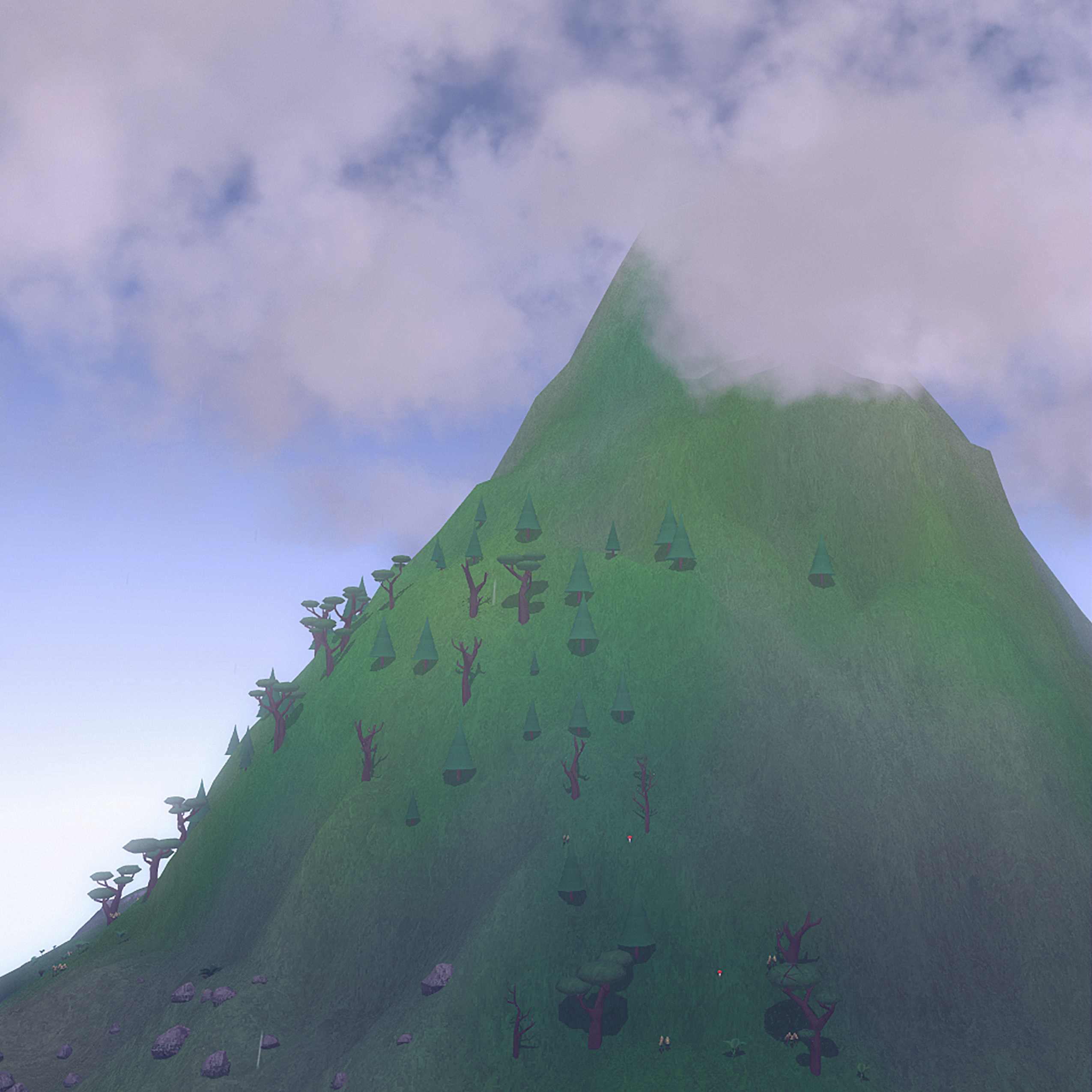 A Video Game About Being A Mountain