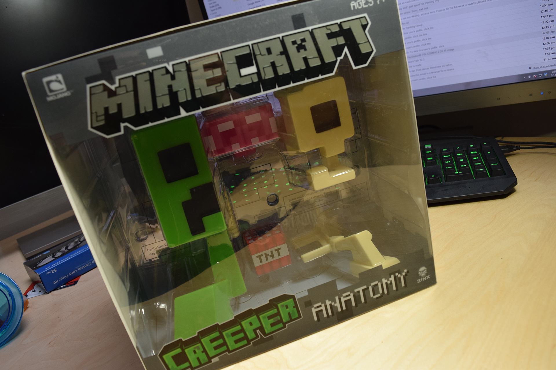 The Minecraft Creeper Anatomy Doll Answers So Many Questions