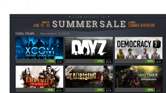 The Internet Reacts To The Steam Summer Sale