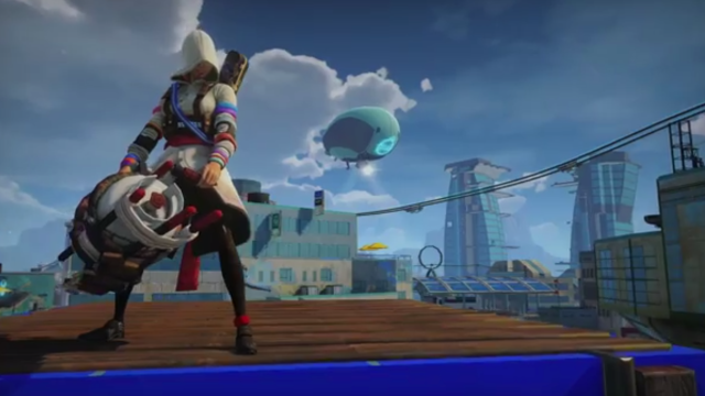 Wait. There’s A Female Assassin In Sunset Overdrive?