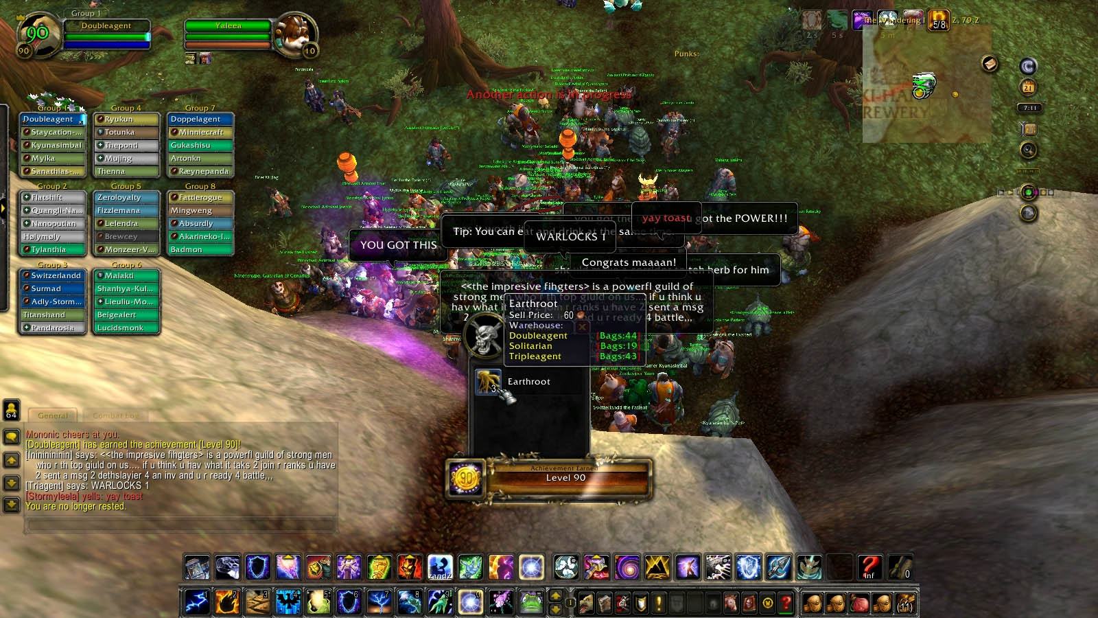 World Of Warcraft Player Hits Level 90 Without Picking A Side