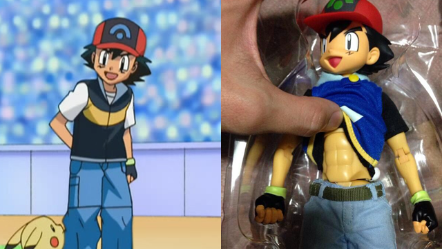 Ash From Pokémon Has The Body Of A Greek God