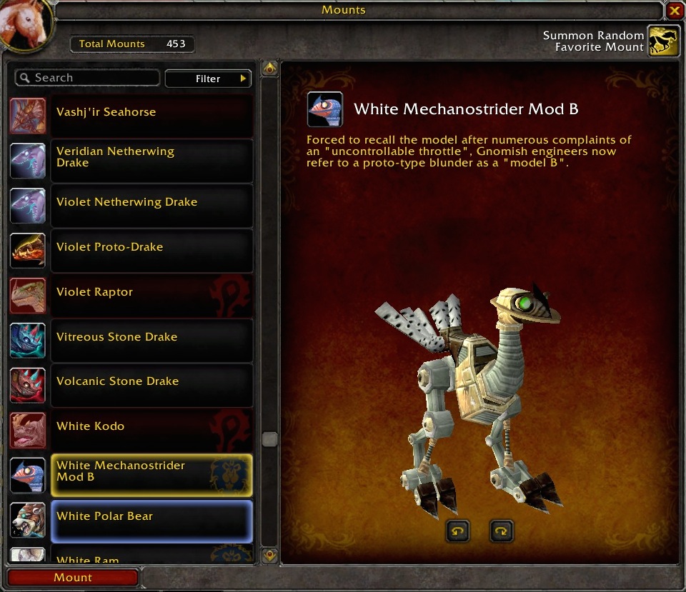 Blizzard Adds Silly Mount Descriptions In Warlords Of Draenor Beta