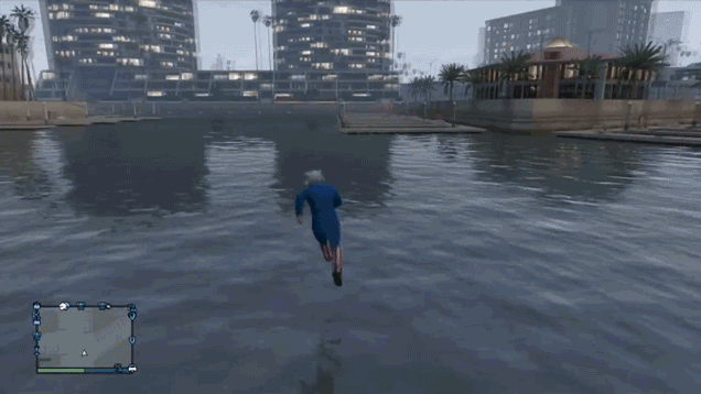 GTA Online Glitch Lets You Walk On Water