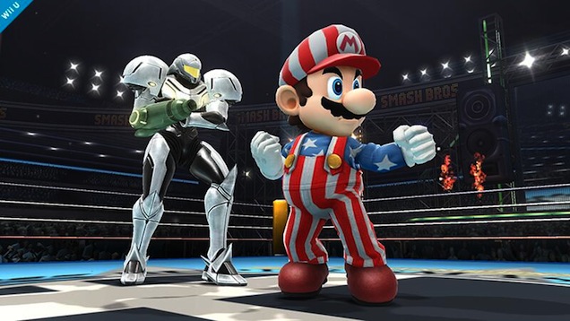 Mario’s Alternate Smash Bros. Costume Is… Patriotic