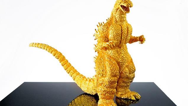Solid Gold Godzilla Can Be Yours For Only $US1.5 Million