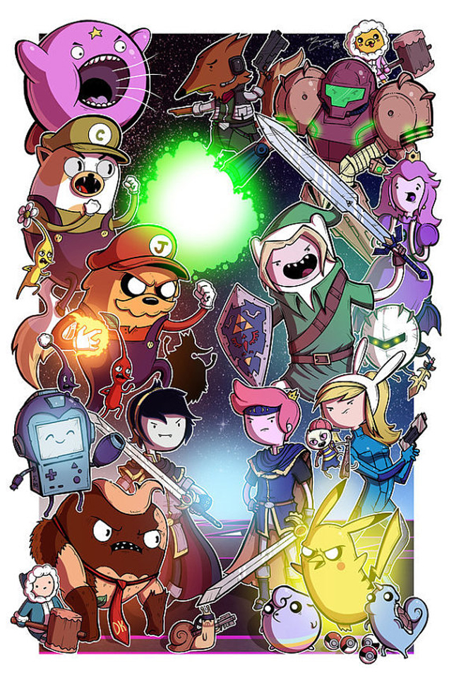 Adventure Time Goes Really Well With Game Of Thrones