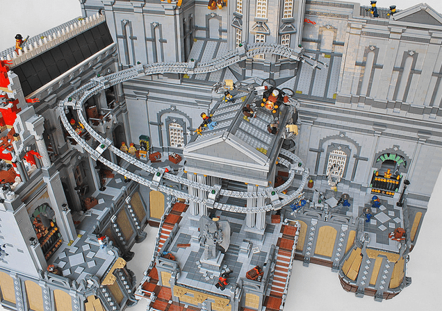 LEGO Bioshock Infinite Diorama Is Simply Massive
