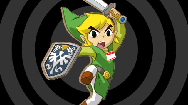 Why do people think the main character in Zelda is named Link