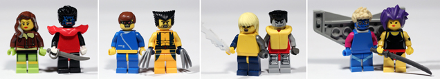 Marvel Superheroes, Recreated As Custom LEGO Minifigures
