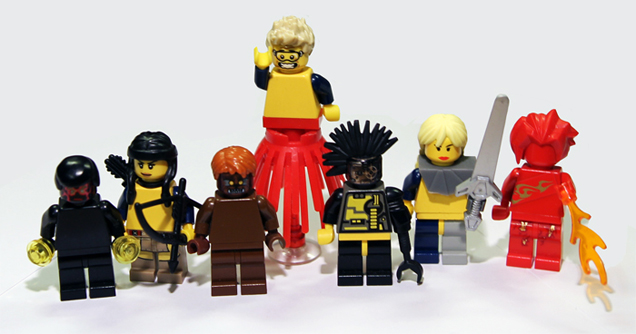 Marvel Superheroes, Recreated As Custom LEGO Minifigures