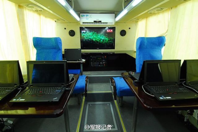 The Chinese Military Has One Kickass Gaming Bus