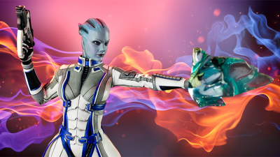 Mass Effect Statue Captures Liara’s Most Endearing Qualities