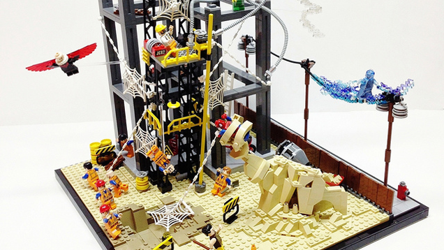 LEGO Spider-Man Vs Sinister Six Fan-Build Is Full Of Details