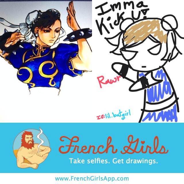 Drawing Video Game Selfies Can Get Really Silly
