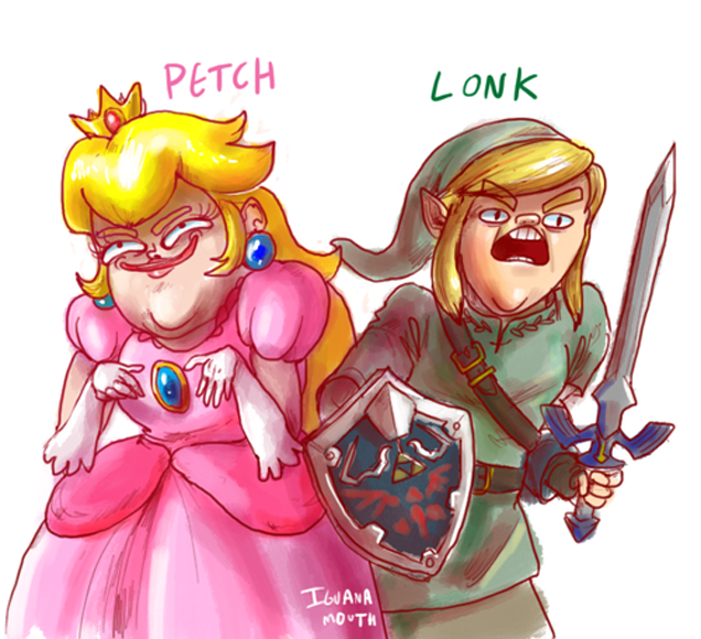 Peach And Link… They Have Changed