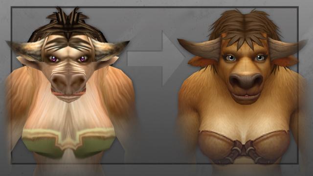 Here’s What World Of Warcraft’s New Tauren Will Look Like
