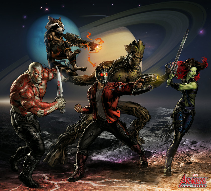 Marvel Crams The Guardians Of The Galaxy Into Every Video Game It Can