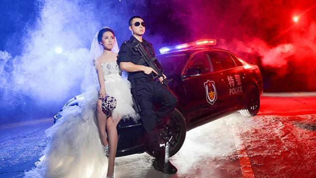 S.W.A.T. Team Wedding Photos Are More Romantic Than Tactical