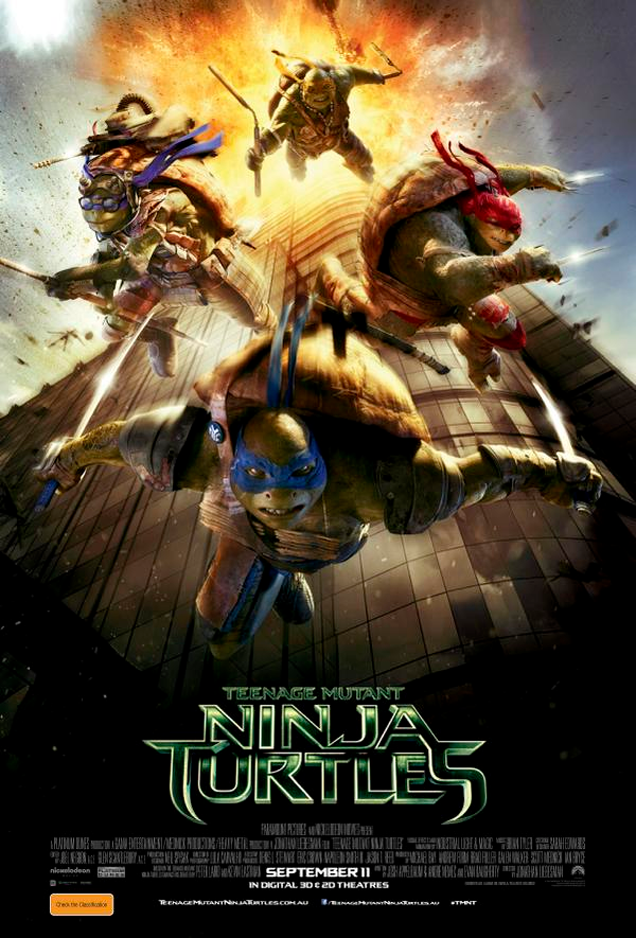 Teenage Mutant Ninja Turtles Poster In Australia Has Unfortunate 9/11 Reference