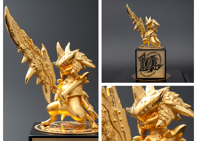 Solid Gold Monster Hunter Statue Costs $31,000