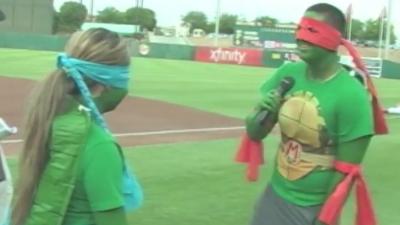 Watch This Couple Get Engaged While Wearing Ninja Turtles Costumes