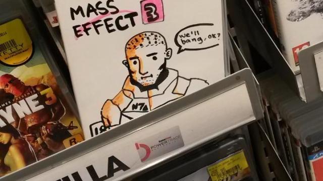 Maybe This Hand-Drawn Mass Effect 3 Box Art Is The Best One