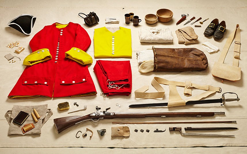 The Inventory Of A Soldier, Over 1000 Years Of War