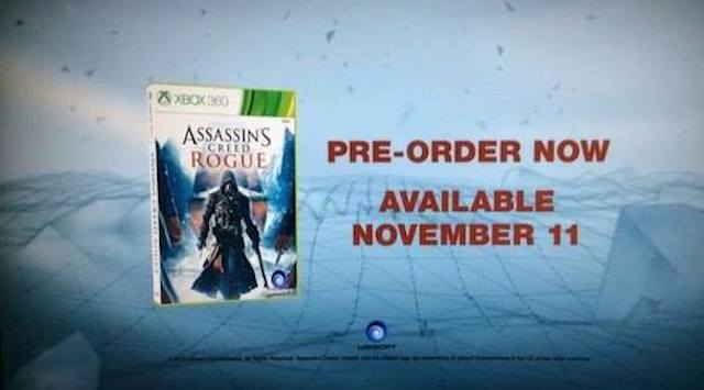 Leak Shows Off Rogue, This Year’s Last-Gen Assassin’s Creed
