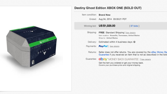 People Are Buying Destiny Special Editions For $US300+ On Ebay