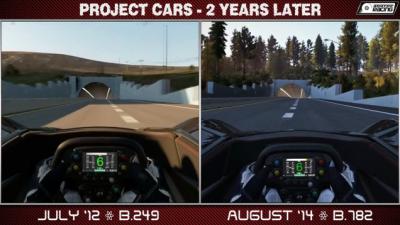 Video Shows How Far Project CARS Has Come In Two Years