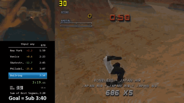 This Tony Hawk Speedrun Is Flat Out Bonkers