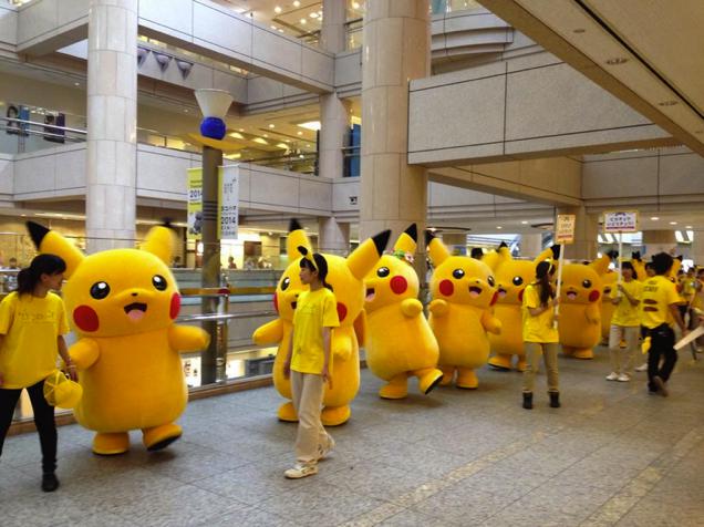 This Parade Of Pikachus Looks Like A Pokemon Invasion