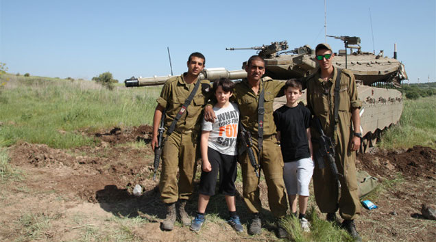 Father Takes Kids To Israel To Teach About Real War