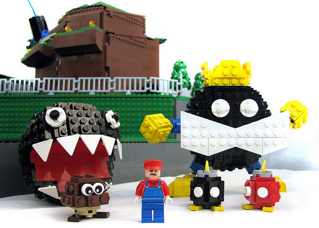 Super Mario 64’s Iconic First Stage In LEGO Form