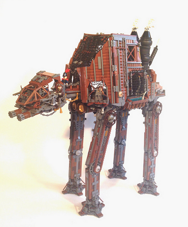Steampunk Star Wars AT-AT Would Be The Slowest Thing In The Galaxy