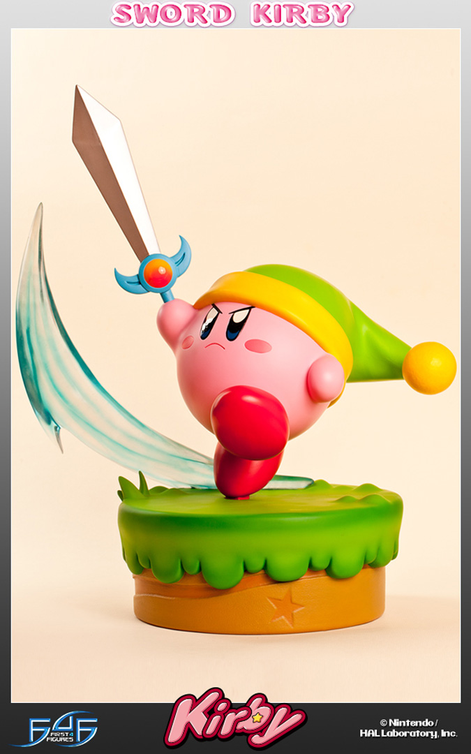 A Line Of Statues Based On Kirby Outfits? Oh No