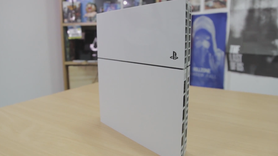 Up Close With The White PS4