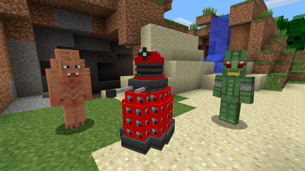 Minecraft-Doctor Who Partnership Results In Awful Pun