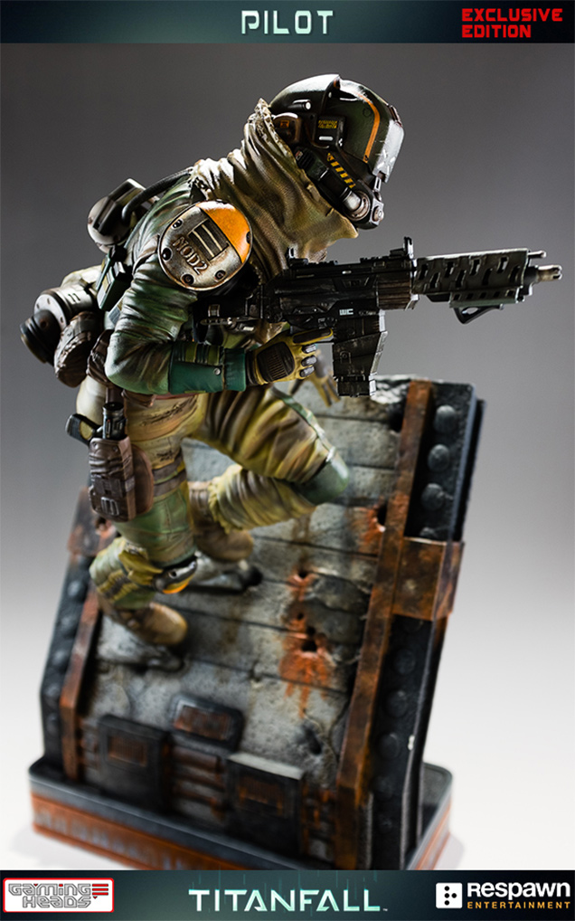 A Titanfall Statue Without Those Pesky Titans