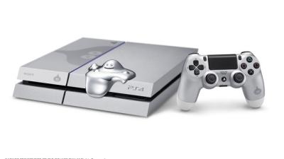 A Special PS4 Covered In Metal Slime