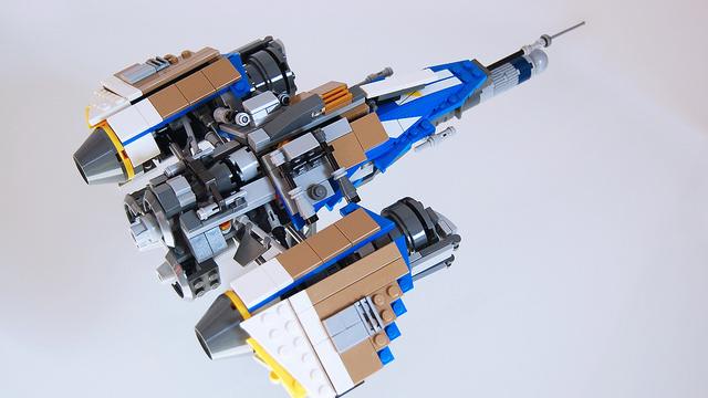 Destiny Arcadia-Class Jumpship In Lego