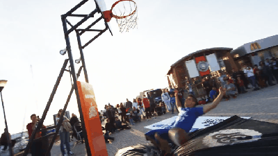 Video Montage Of Real People Pulling Off NBA Street-Style Dunks