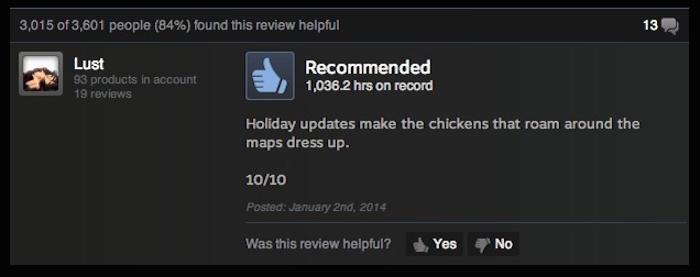 Counter-Strike: GO, As Told By Steam Reviews