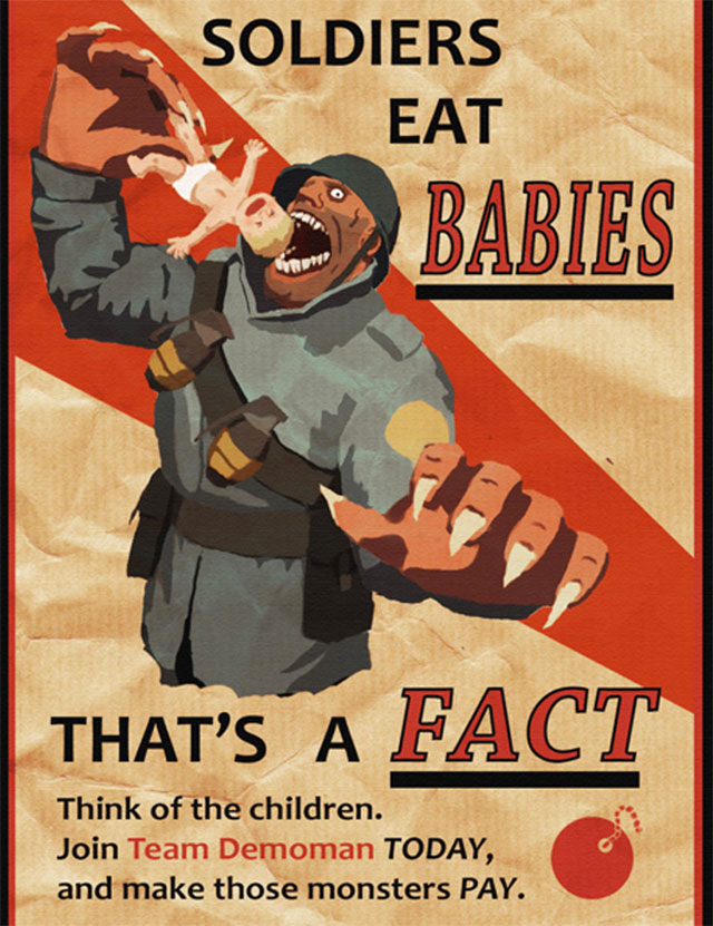 Documentary Thought TF2 Poster Was Actual War Propoganda