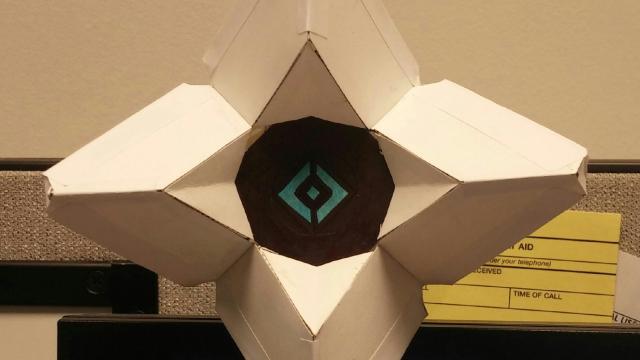 Make Your Own Destiny Ghost Paper Toy
