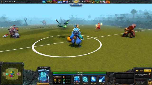 Someone’s Putting Soccer Into Dota 2