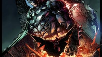 Arkham Knight Comic Book Cover By Jason Fabok And Emilio Lopez