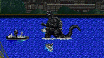 The New Godzilla Movie, Retold As A Weird 16-Bit Game